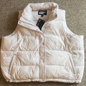 Lands' End Women's Classic White Vest